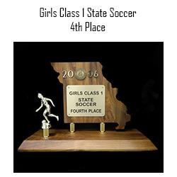 Girls State Soccer 4th Place 